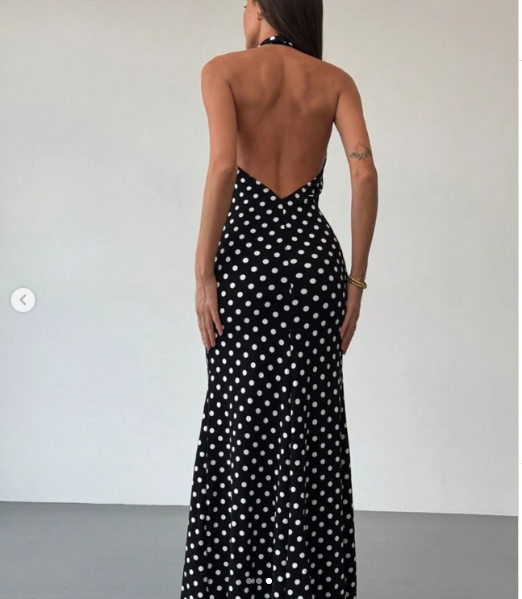 Breezy Dotty Dress
