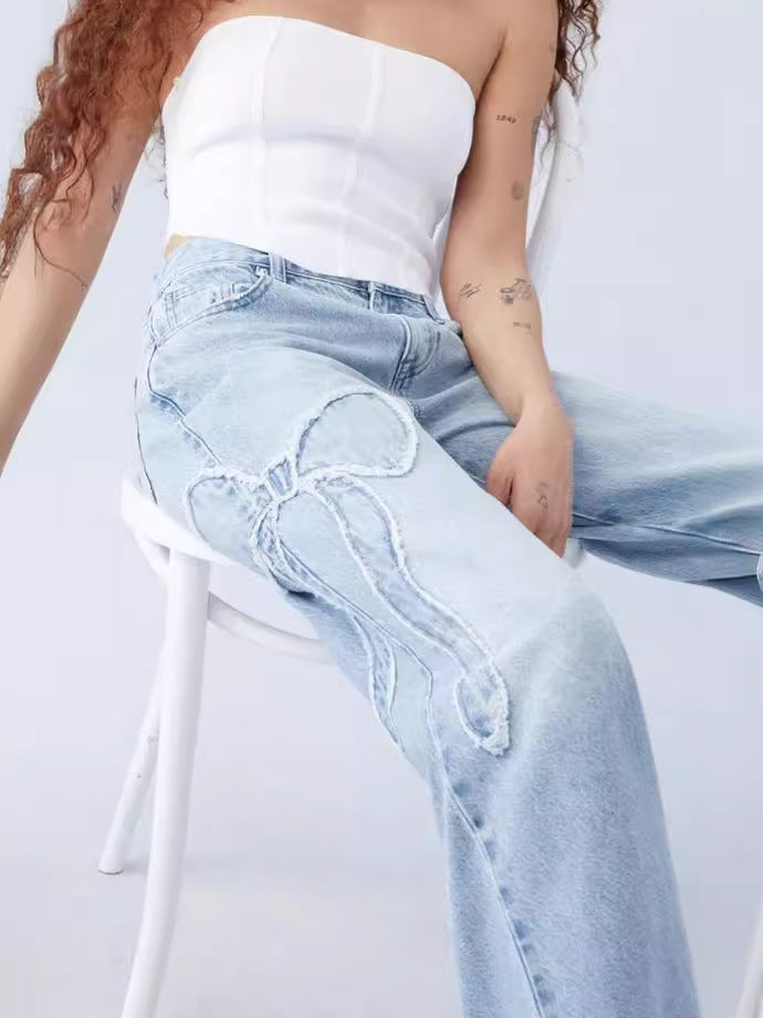 Belle Bow Jeans