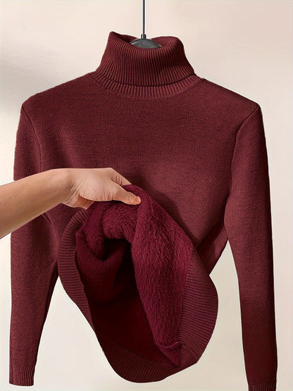 Cozy Chunky Turtleneck Sweater